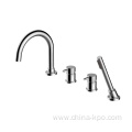 AsiaSingle Lever Brass Chrome Bath & Shower Set